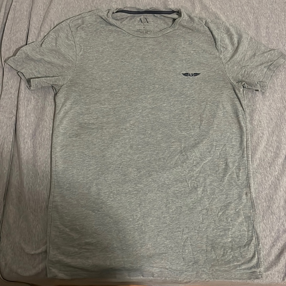 Armani Exchange Grey T-Shirt Size S